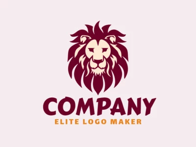 A majestic lion symbolizes strength and courage in this captivating animal-themed logo.