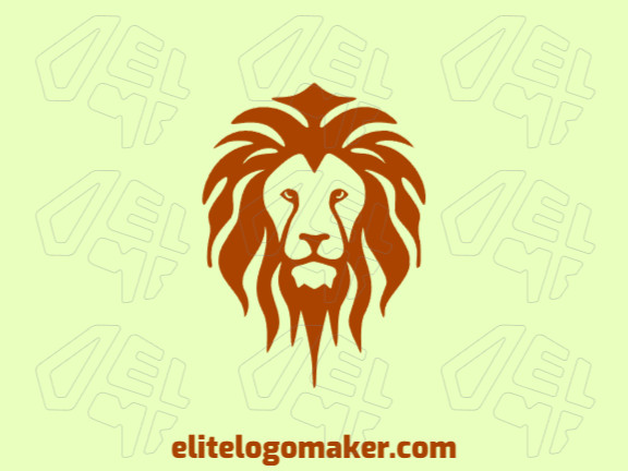 Crie um logotipo memorável para sua empresa com a forma de um leão liquido com estilo mascote e design criativo.