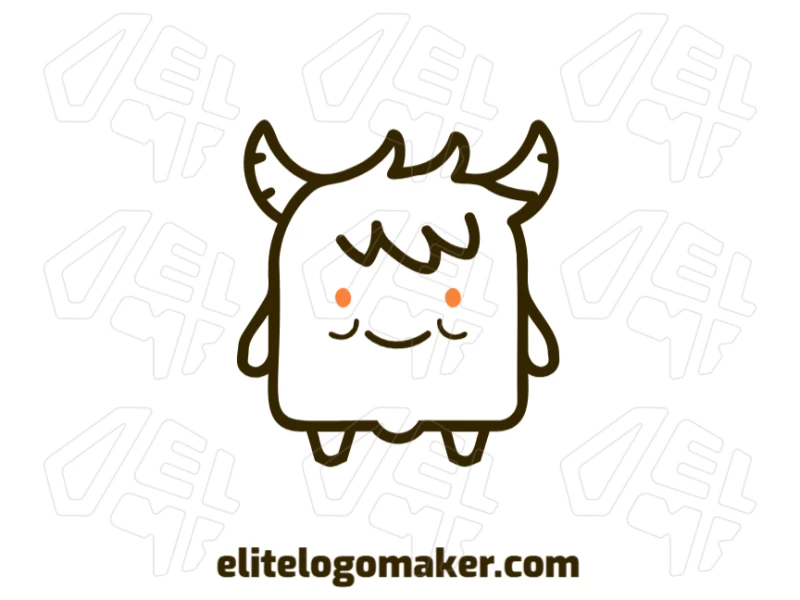 Uma ilustração de mascote cool com um design único e envolvente, perfeita para uma identidade de marca moderna e dinâmica.