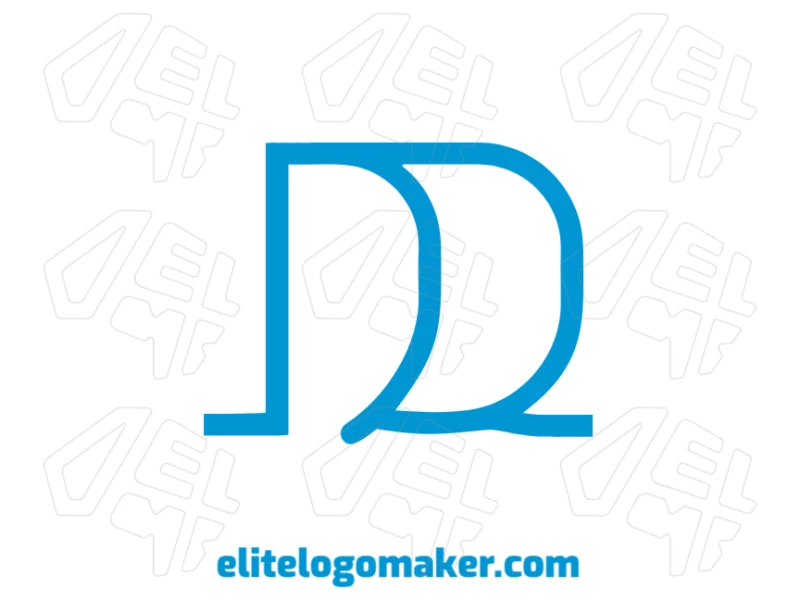 Minimalist logo with a stylized initial letter in modern geometric design.