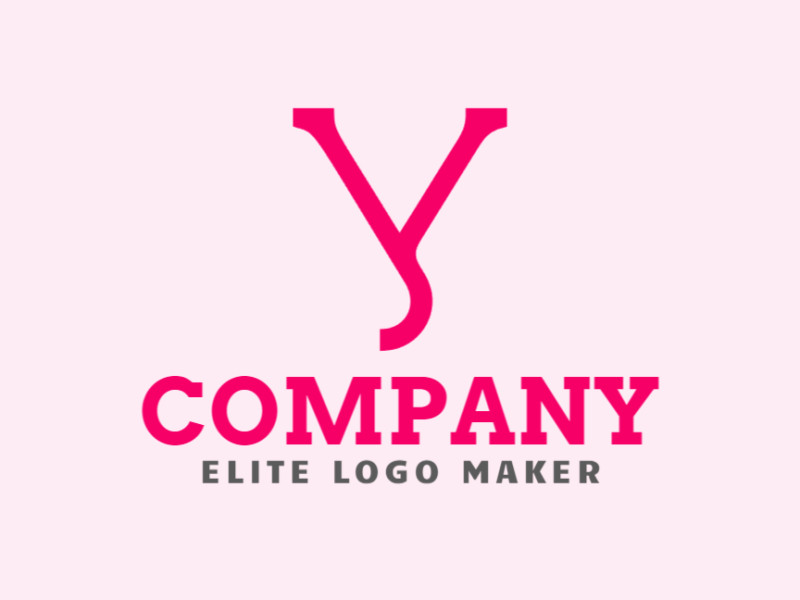 A minimalist logo featuring a sleek letter 'Y', showcasing an inspiring design that captures simplicity and elegance in its form.