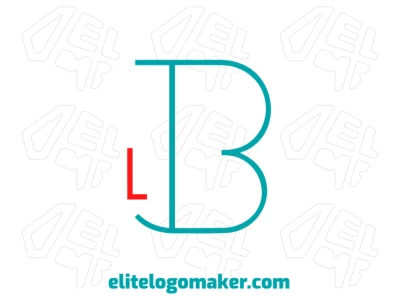 A noticeable and adorable design of the letter "B" in a minimalist style, perfect for a special logo.