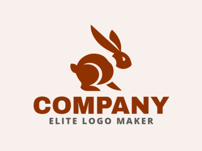 A whimsical logo featuring a charming rabbit, capturing playfulness and creativity.