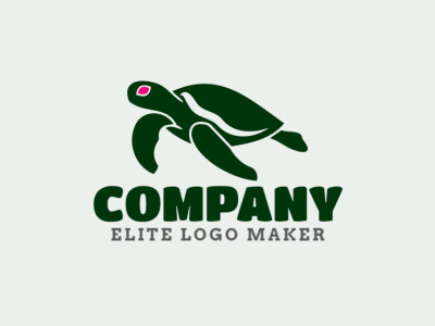 A pictorial logo featuring a stylized turtle, blending intricate details with a harmonious design, perfect for a brand that values nature and tranquility.
