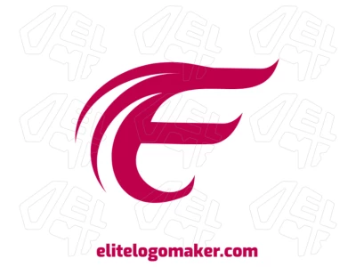 Una imagen vectorial dinámica de la letra 'E' con un diseño único, ideal para un logotipo corporativo y profesional.