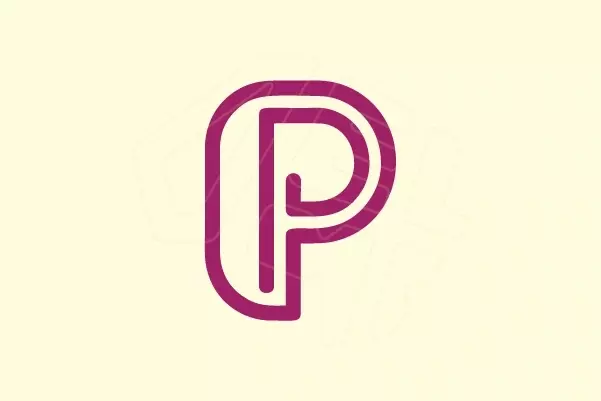 Modern logo featuring the letter “P”, crafted by a professional designer to convey style, exclusivity, and visual harmony in a unique design.