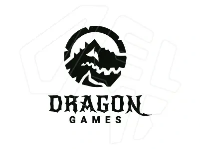 Monochromatic logo with a creative and elegant stroke