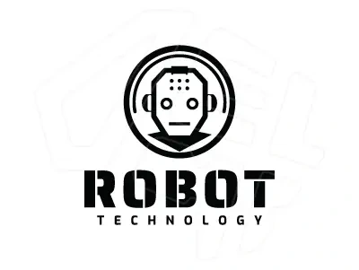 Monochromatic version of a professional logo