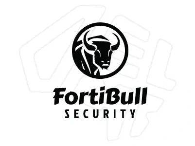 Logotipo minimalista com versão monocromática