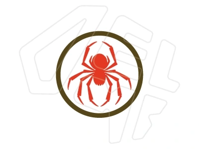Logo created by AI manually vectorized by professional designer