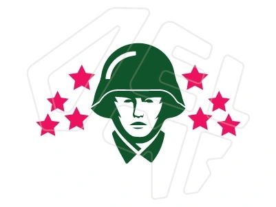 Logo generated by artificial intelligence converted into vector for use across different media