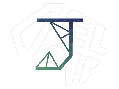 Initial letter logo design ideal for unique brands