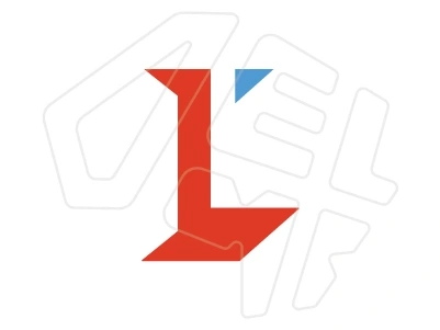 Custom logo with initial letter handcrafted with attention to detail