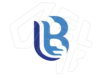 Creation of a creative logo with initial letter for unique brands