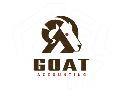 Company name incorporated into the original logo design